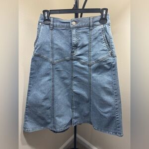 Jessica Simpson Flare Denim Skirt